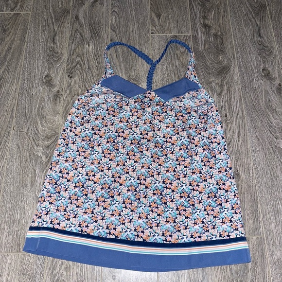 LC Lauren Conrad floral tank blouse - Picture 2 of 4